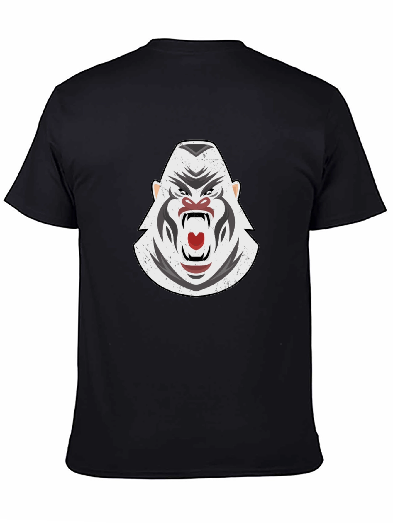 Gorilla Graphic Black T-Shirt