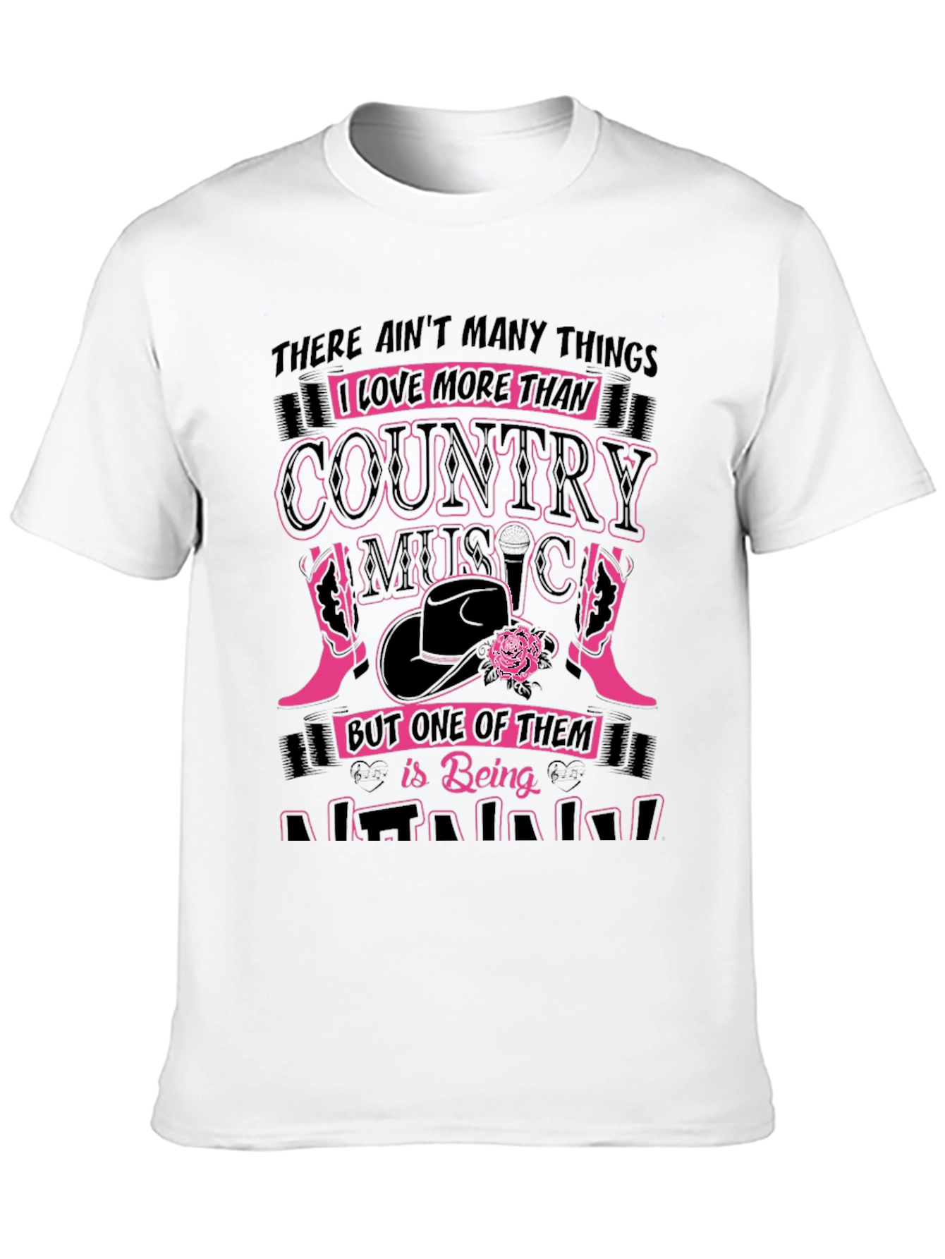 Country Music Lover T-Shirt - Novelty Graphic Tee