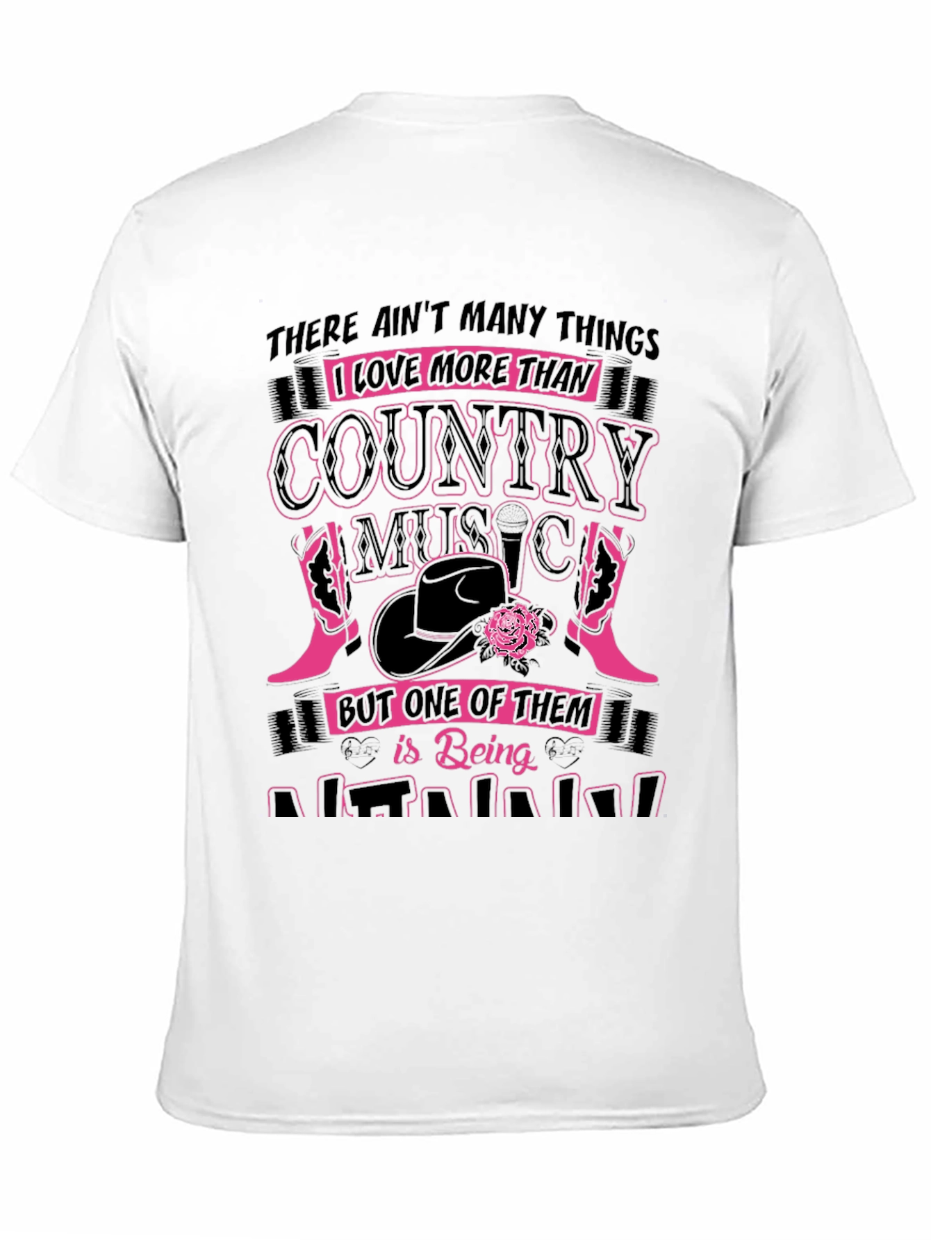Country Music Lover T-Shirt - Novelty Graphic Tee