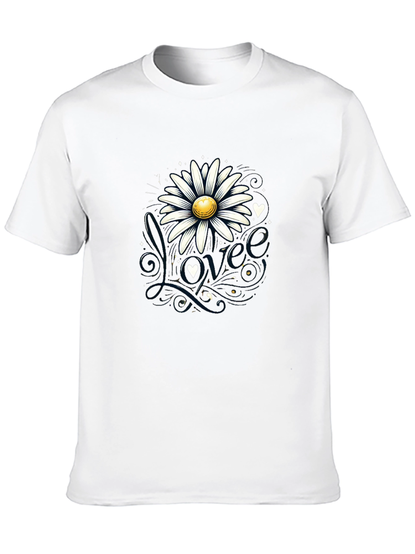 Daisy Love Black T-Shirt