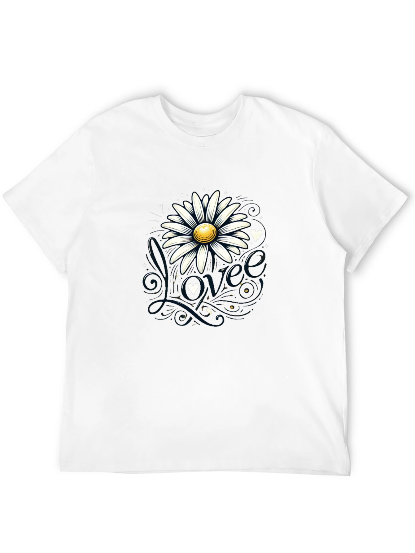 Daisy Love Black T-Shirt
