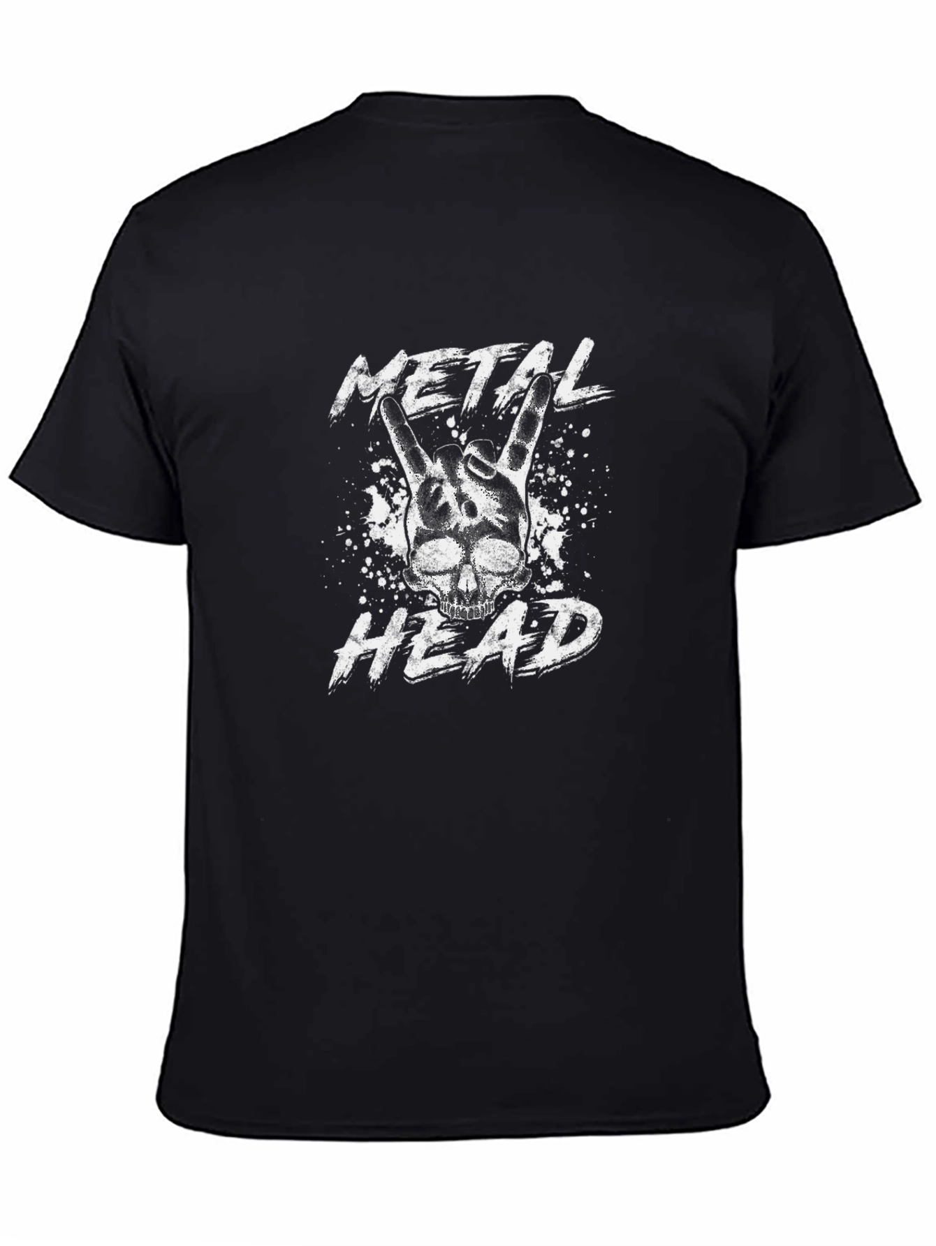 Metal Head Graphic T-Shirt - Rock On!