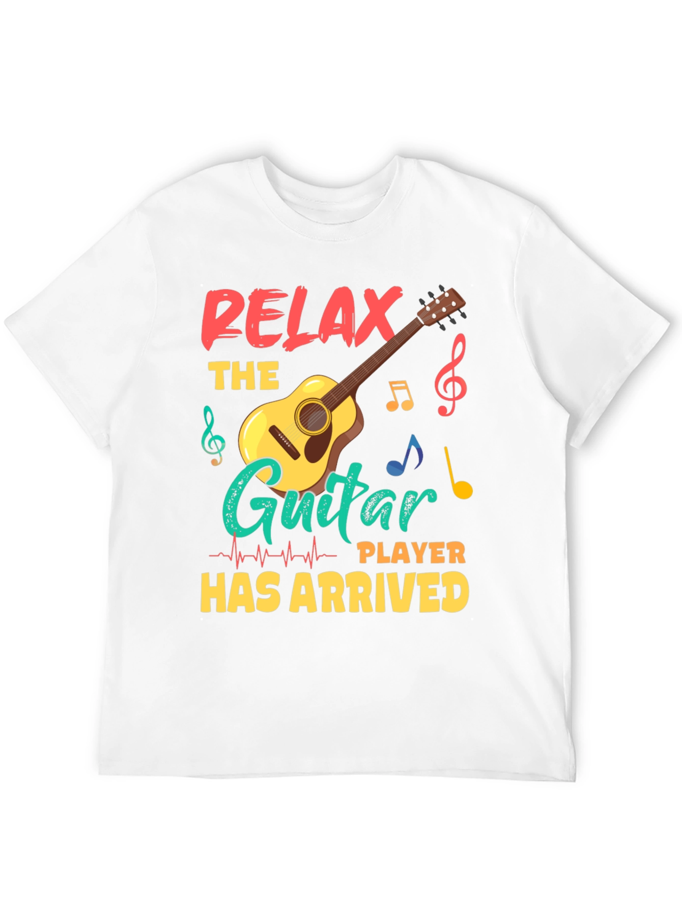 Relax Guitar Player T-Shirt