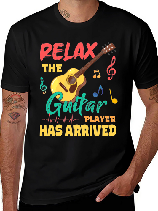 Relax Guitar Player T-Shirt