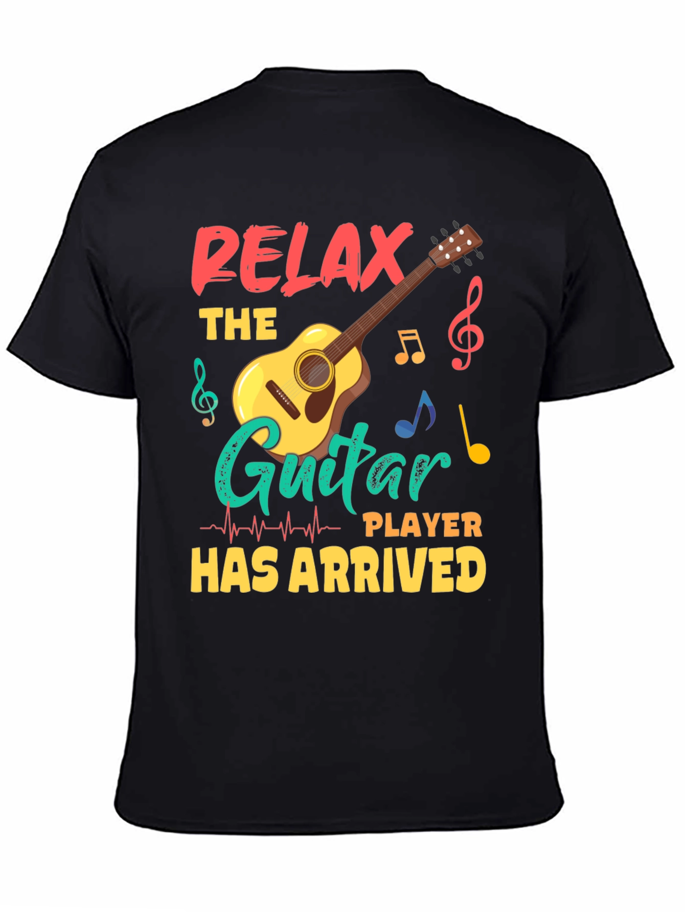 Relax Guitar Player T-Shirt