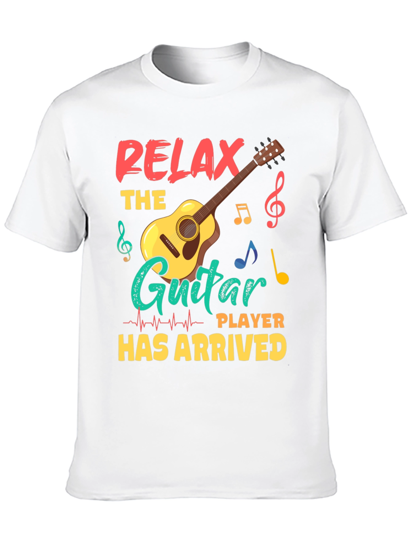 Relax Guitar Player T-Shirt