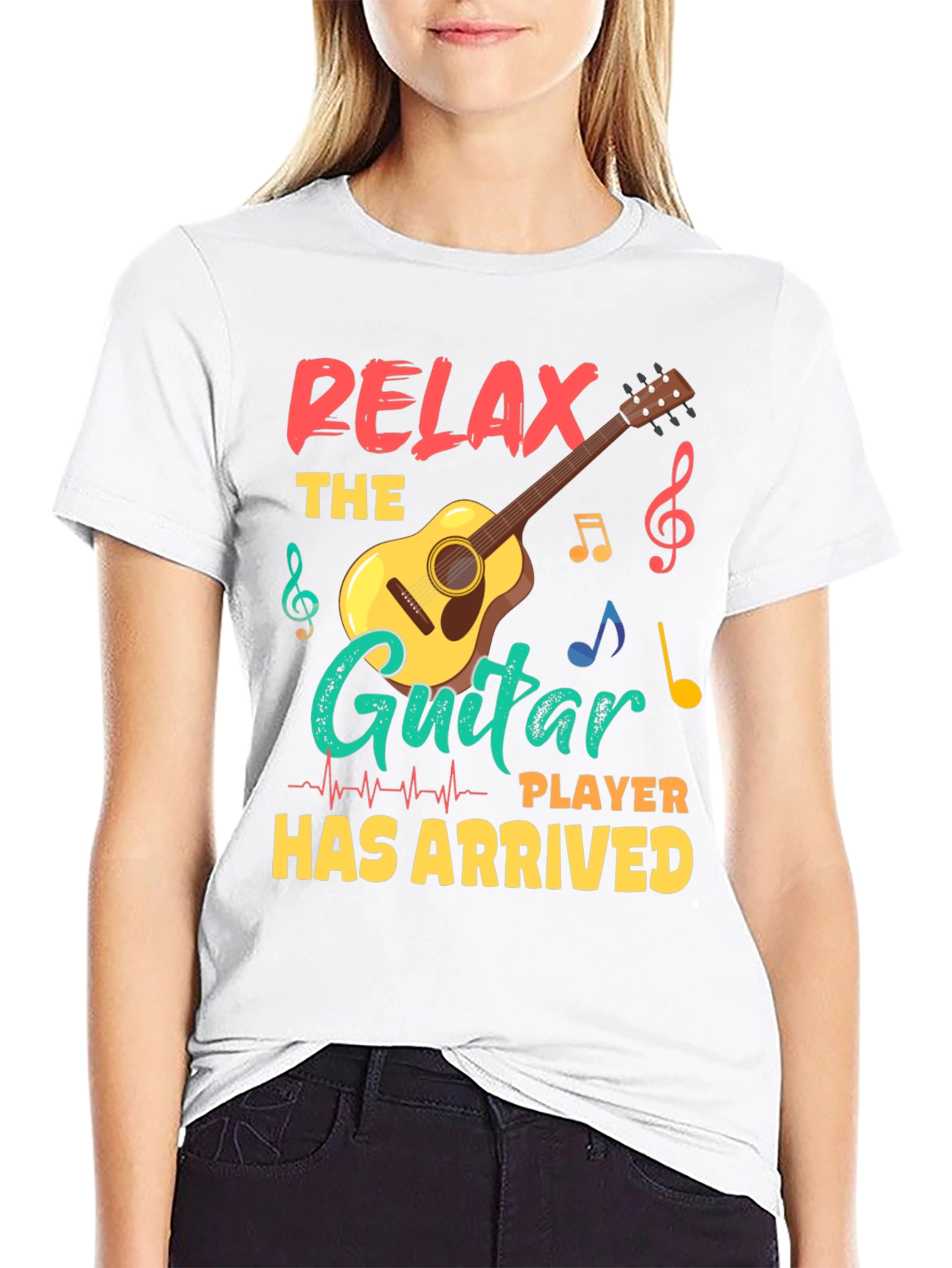 Relax Guitar Player T-Shirt