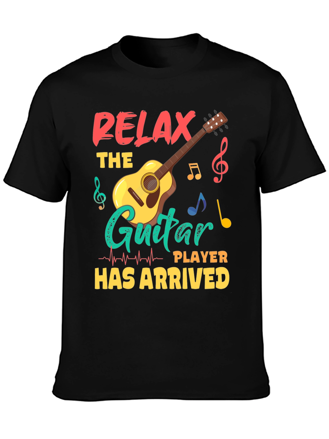 Relax Guitar Player T-Shirt