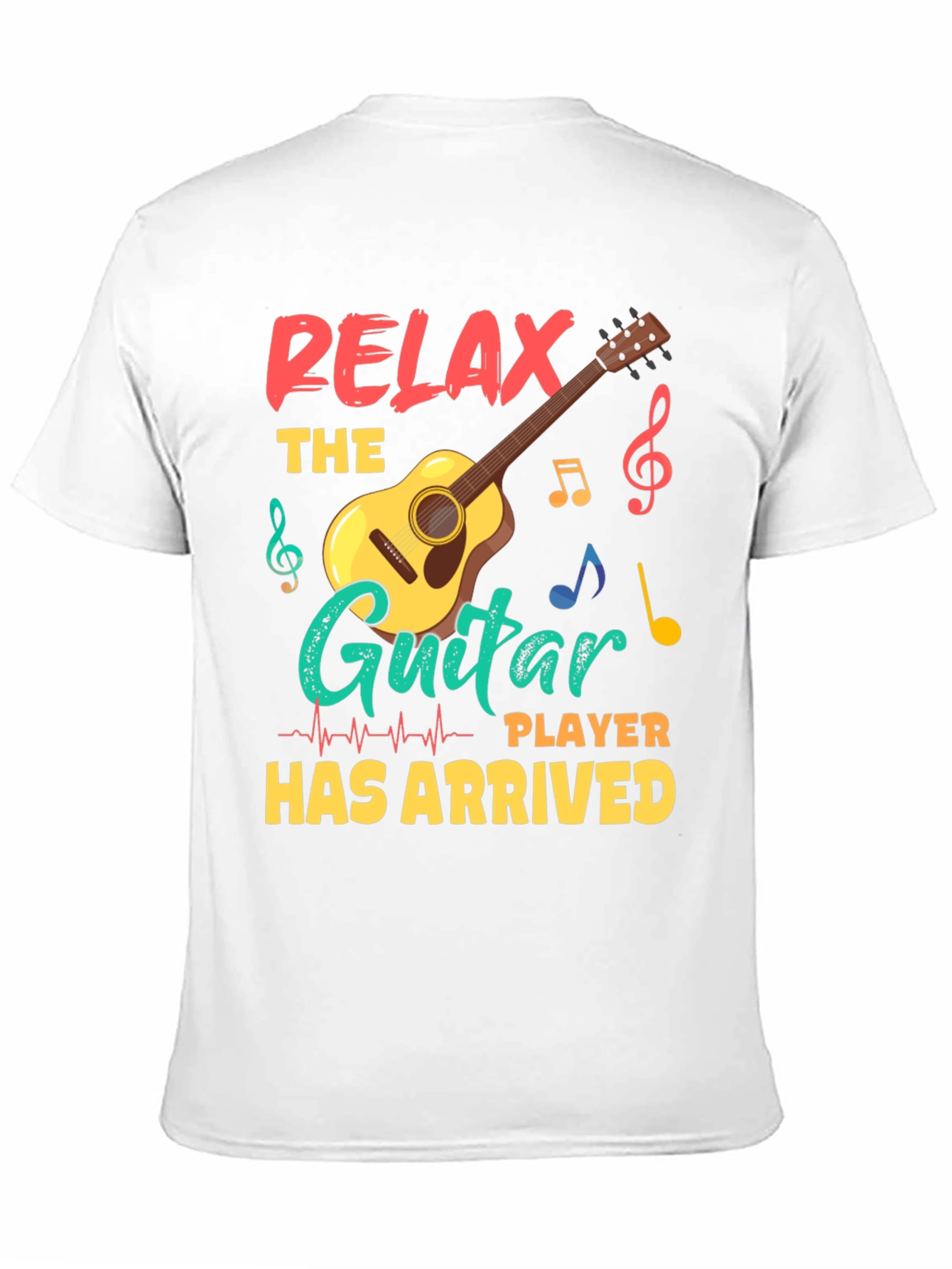 Relax Guitar Player T-Shirt