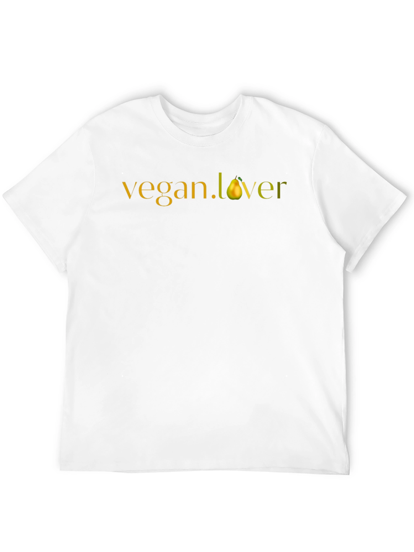 Vegan Lover Pear Graphic T-Shirt