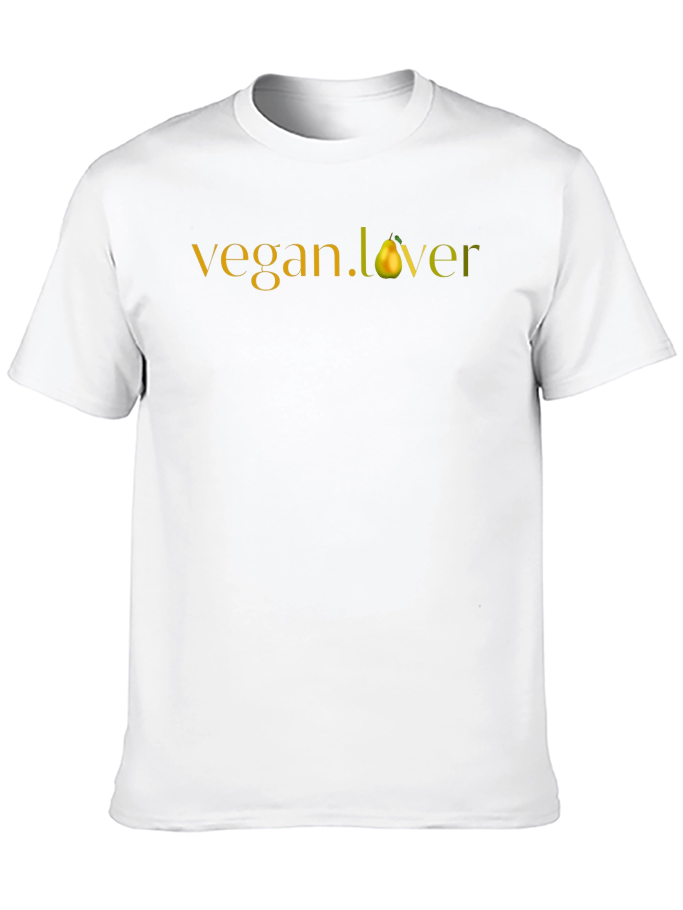 Vegan Lover Pear Graphic T-Shirt