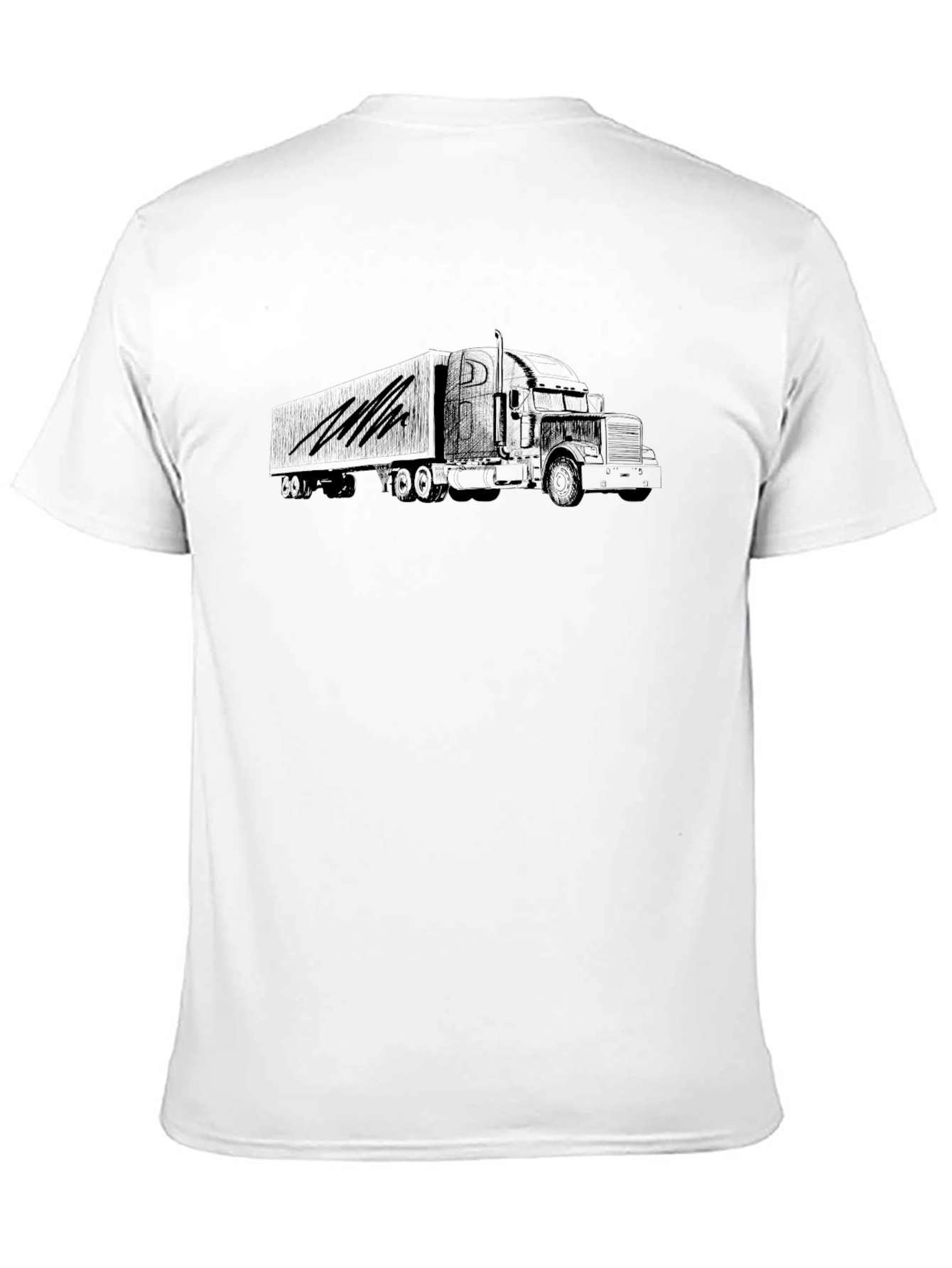 Truck Graphic Tee - Cool Black T-Shirt