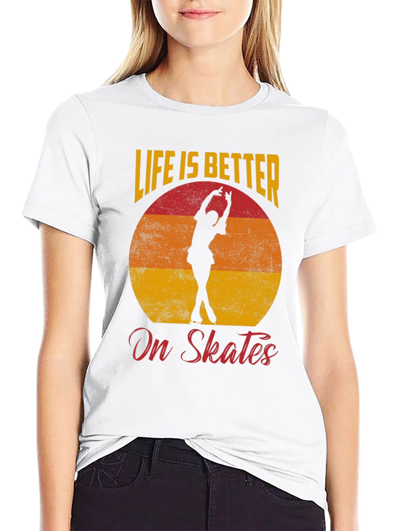 Life is Better on Skates T-Shirt