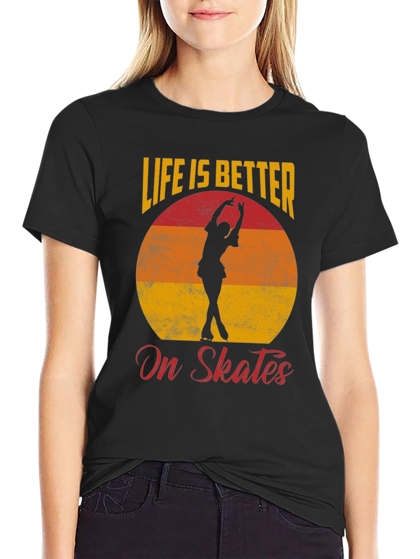 Life is Better on Skates T-Shirt