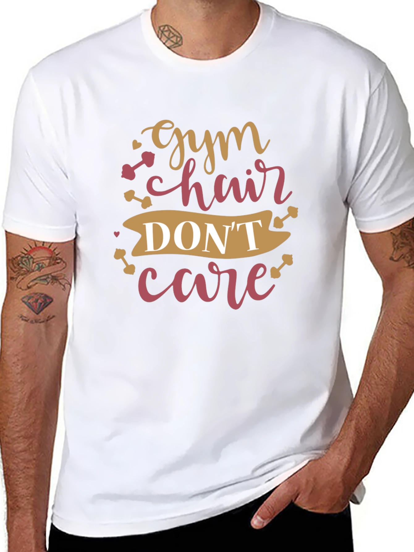 Gym Hair Dont Care T-Shirt - Workout Apparel