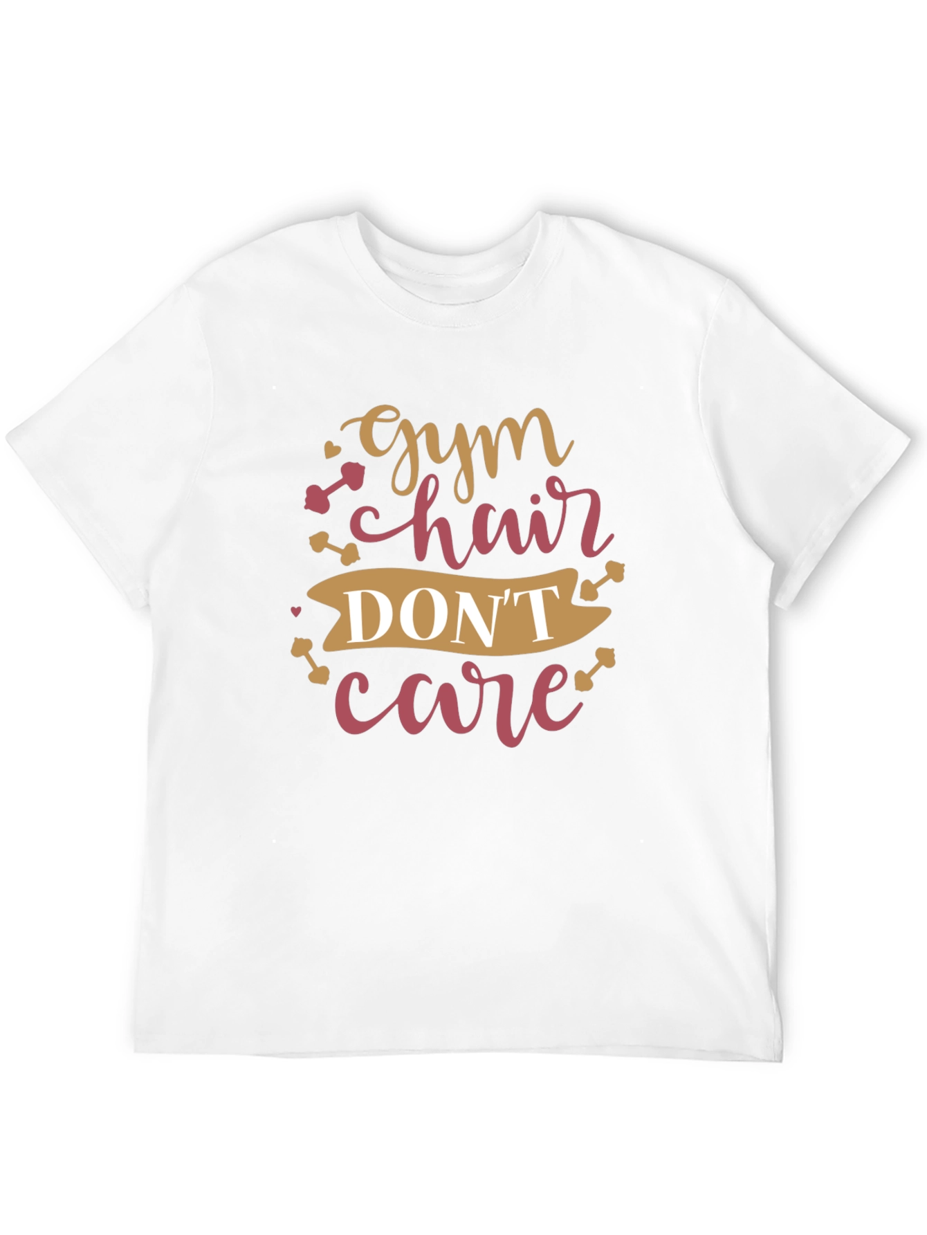 Gym Hair Dont Care T-Shirt - Workout Apparel