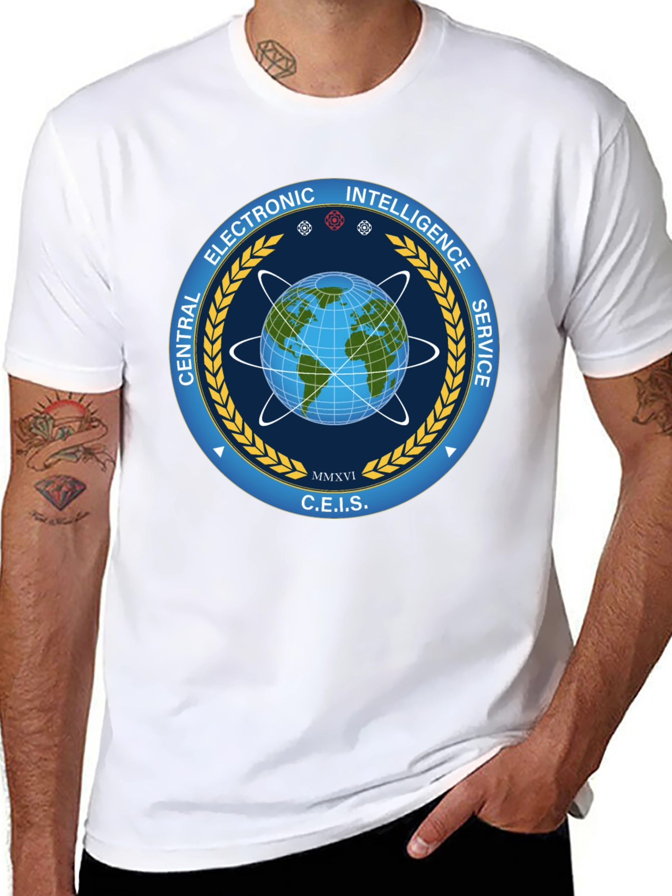 CEIS Graphic T-Shirt - Central Electronic Intelligence Service Tee