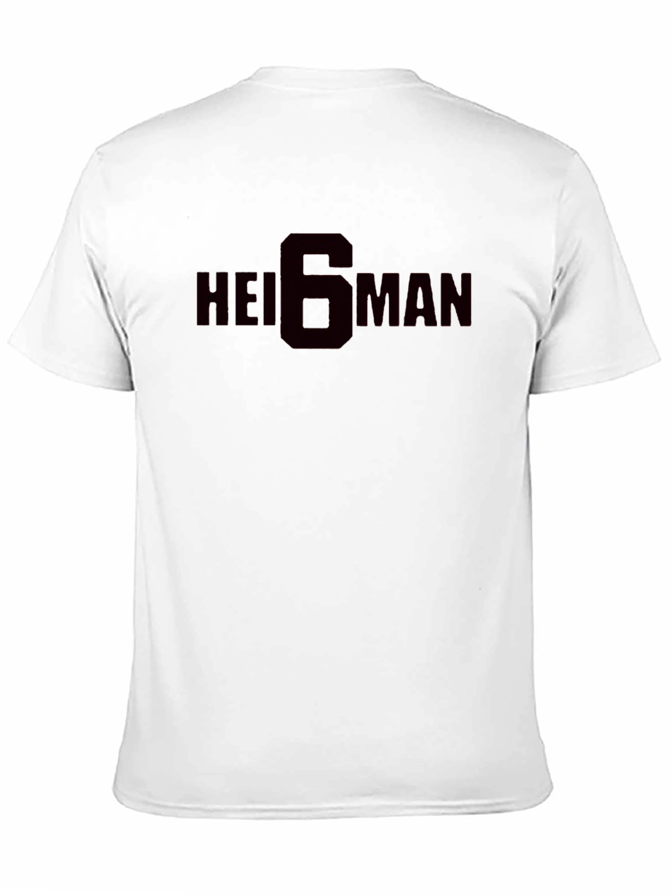 Heis6man Black Graphic Tee