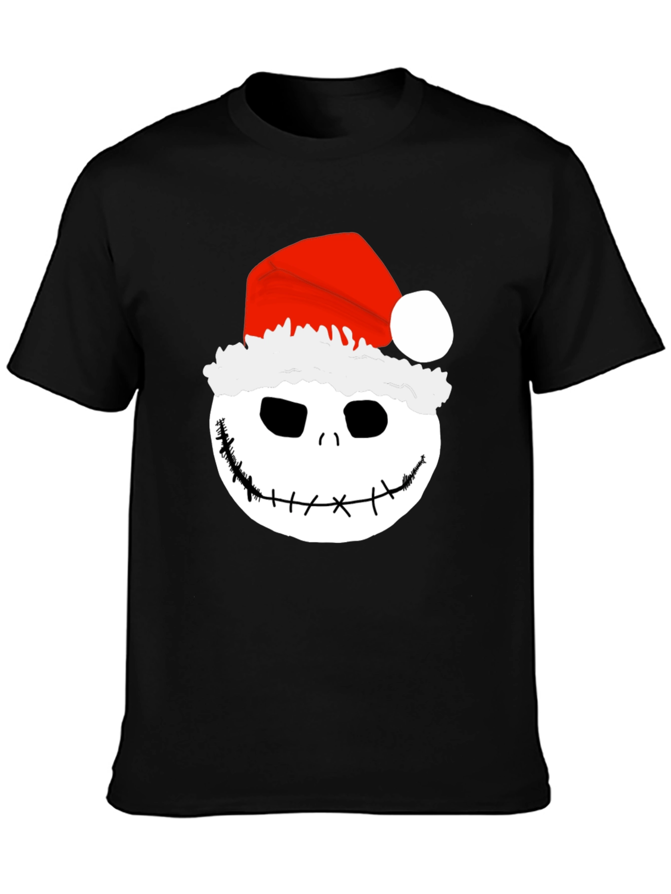 Jack Skellington Santa Graphic Tee - Holiday Nightmare