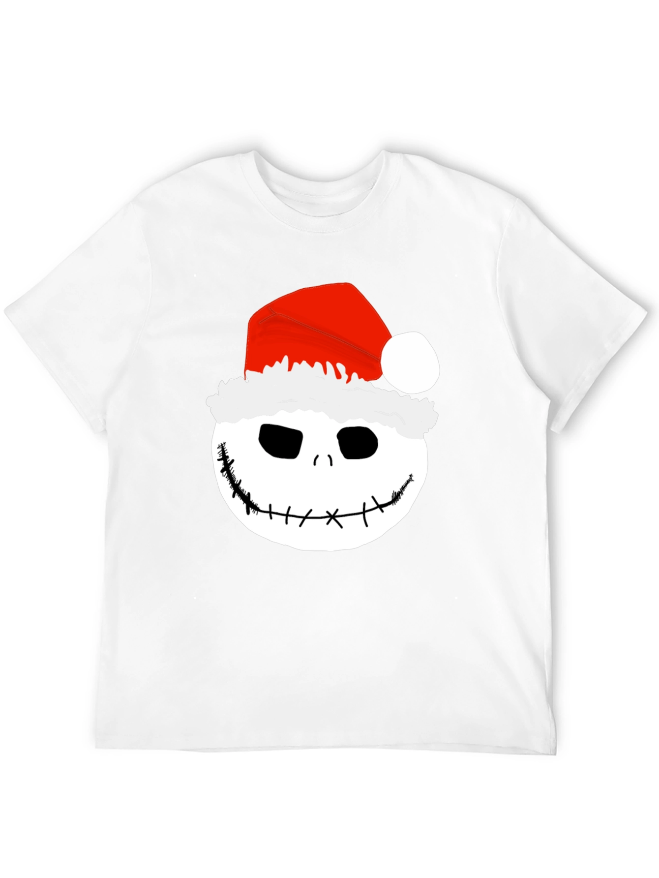 Jack Skellington Santa Graphic Tee - Holiday Nightmare