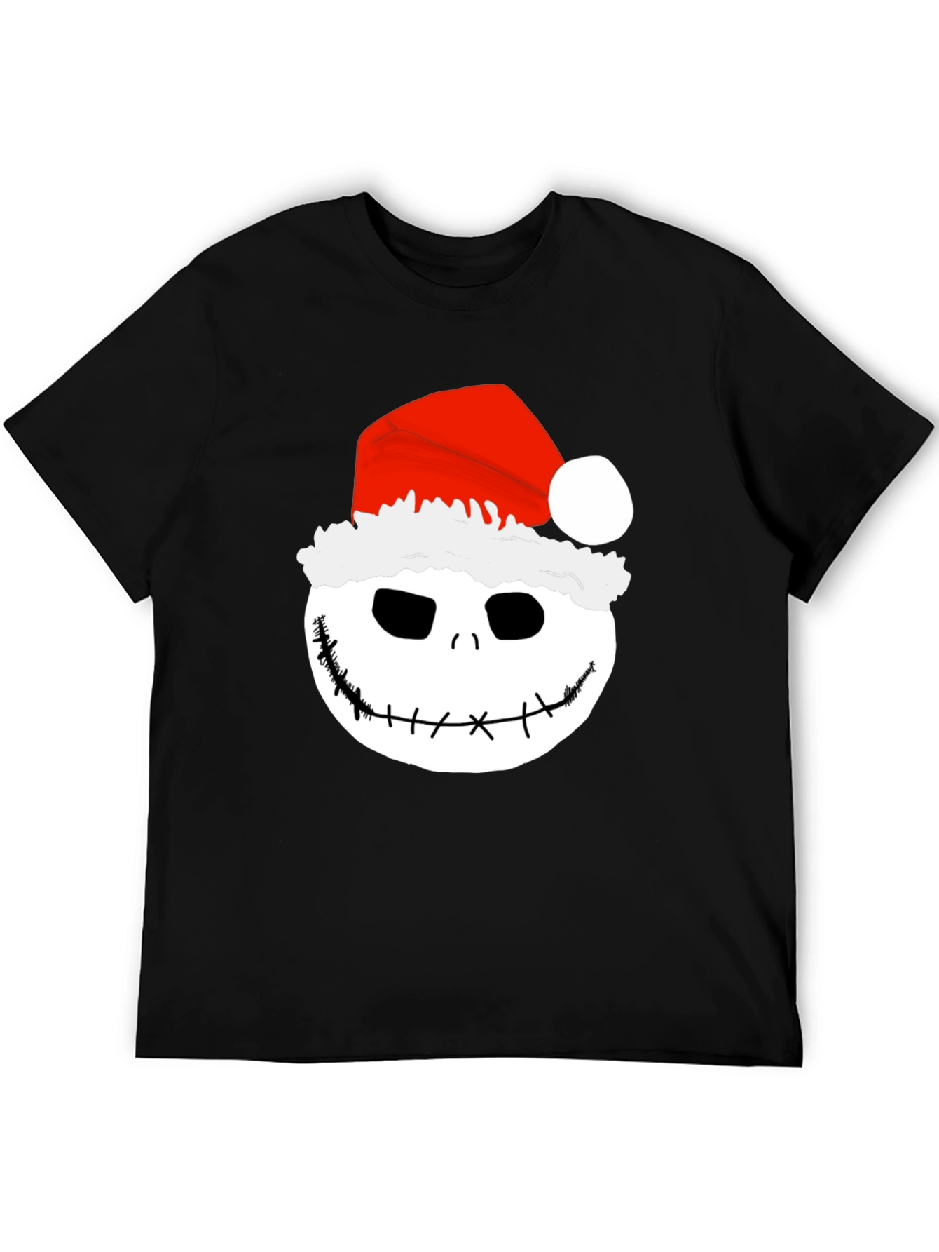 Jack Skellington Santa Graphic Tee - Holiday Nightmare