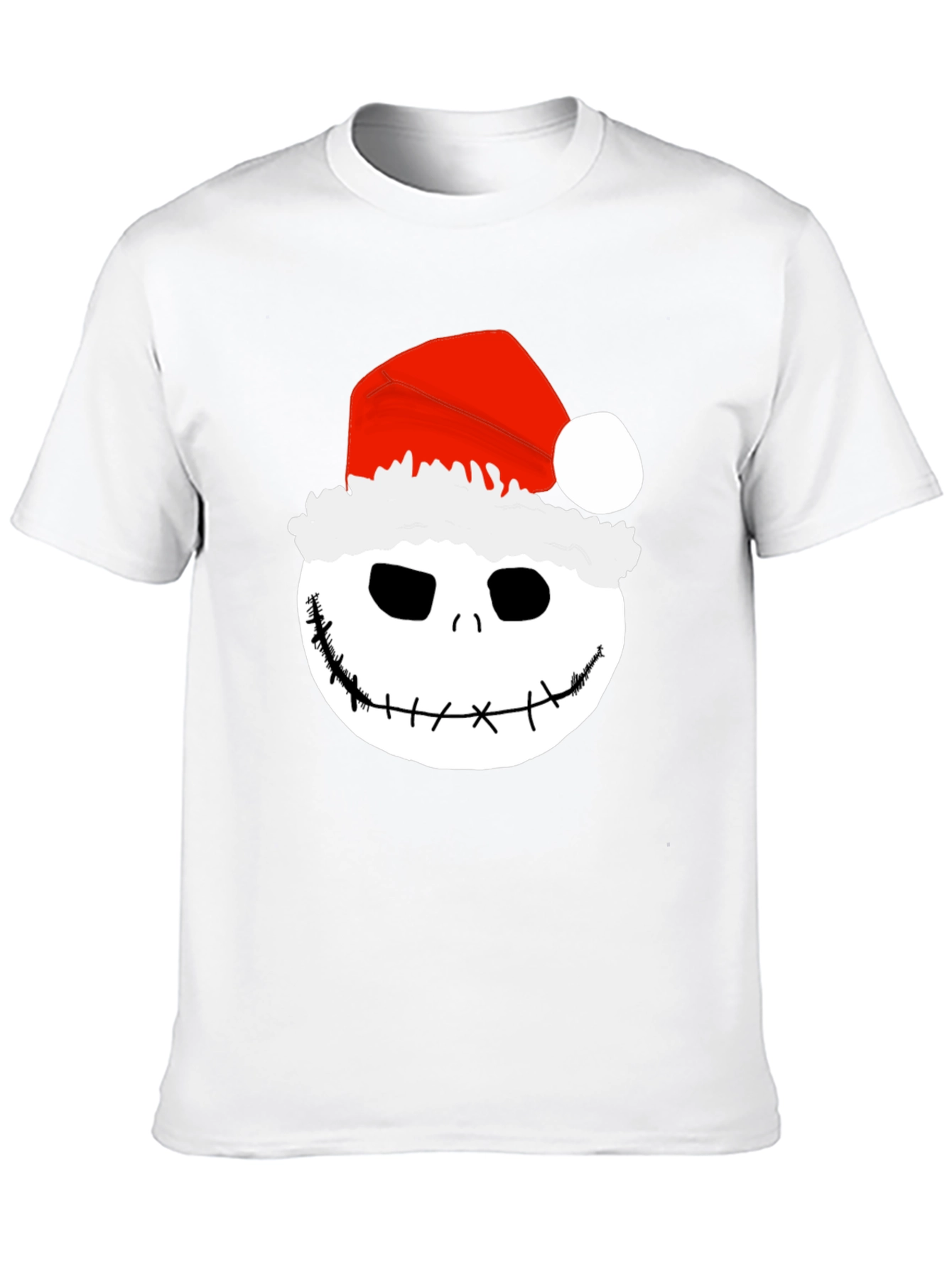 Jack Skellington Santa Graphic Tee - Holiday Nightmare
