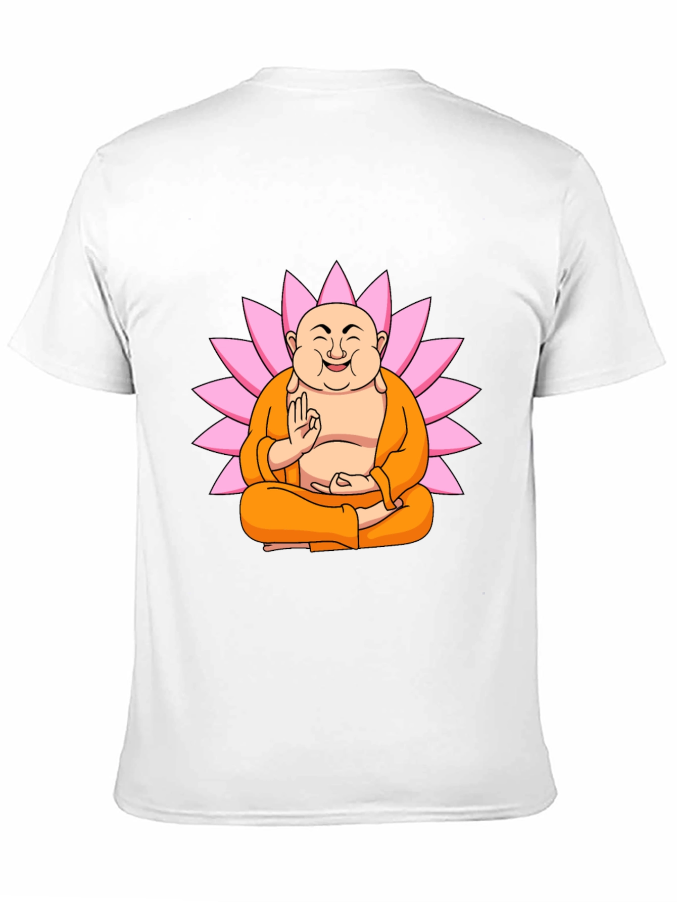 Buddha Lotus Graphic T-Shirt - Meditate in Style