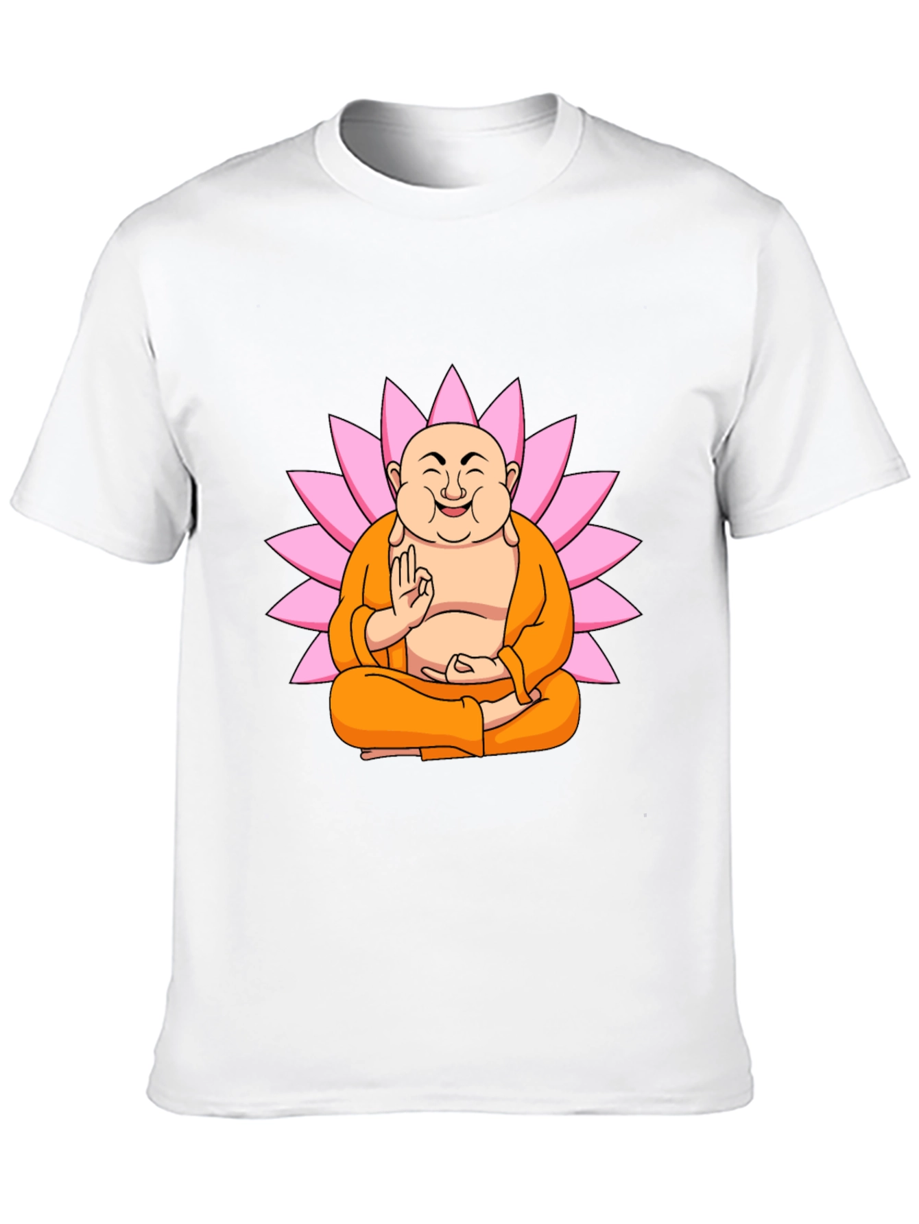 Buddha Lotus Graphic T-Shirt - Meditate in Style