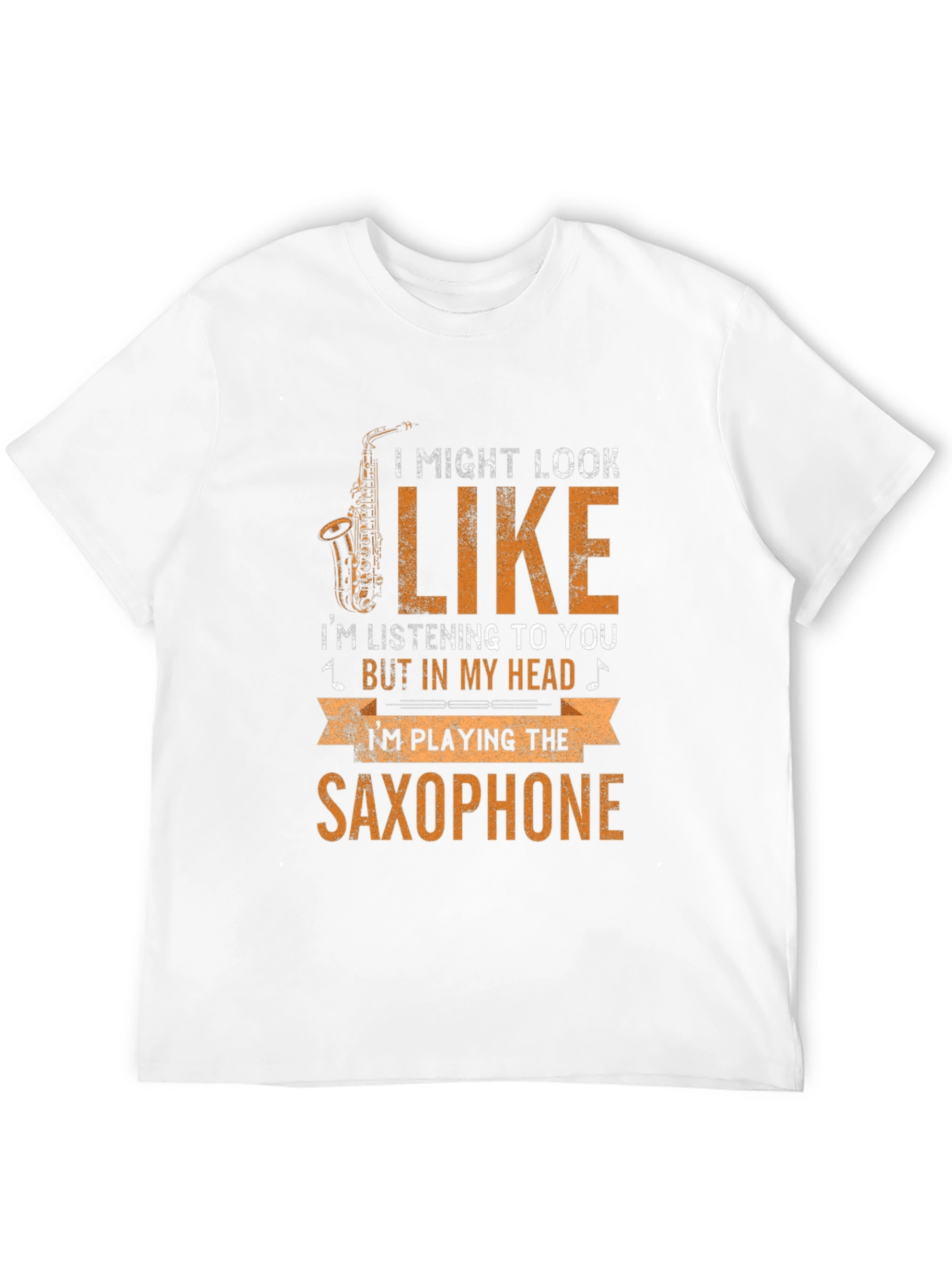 Saxophone Player T-Shirt: Musical Headspace