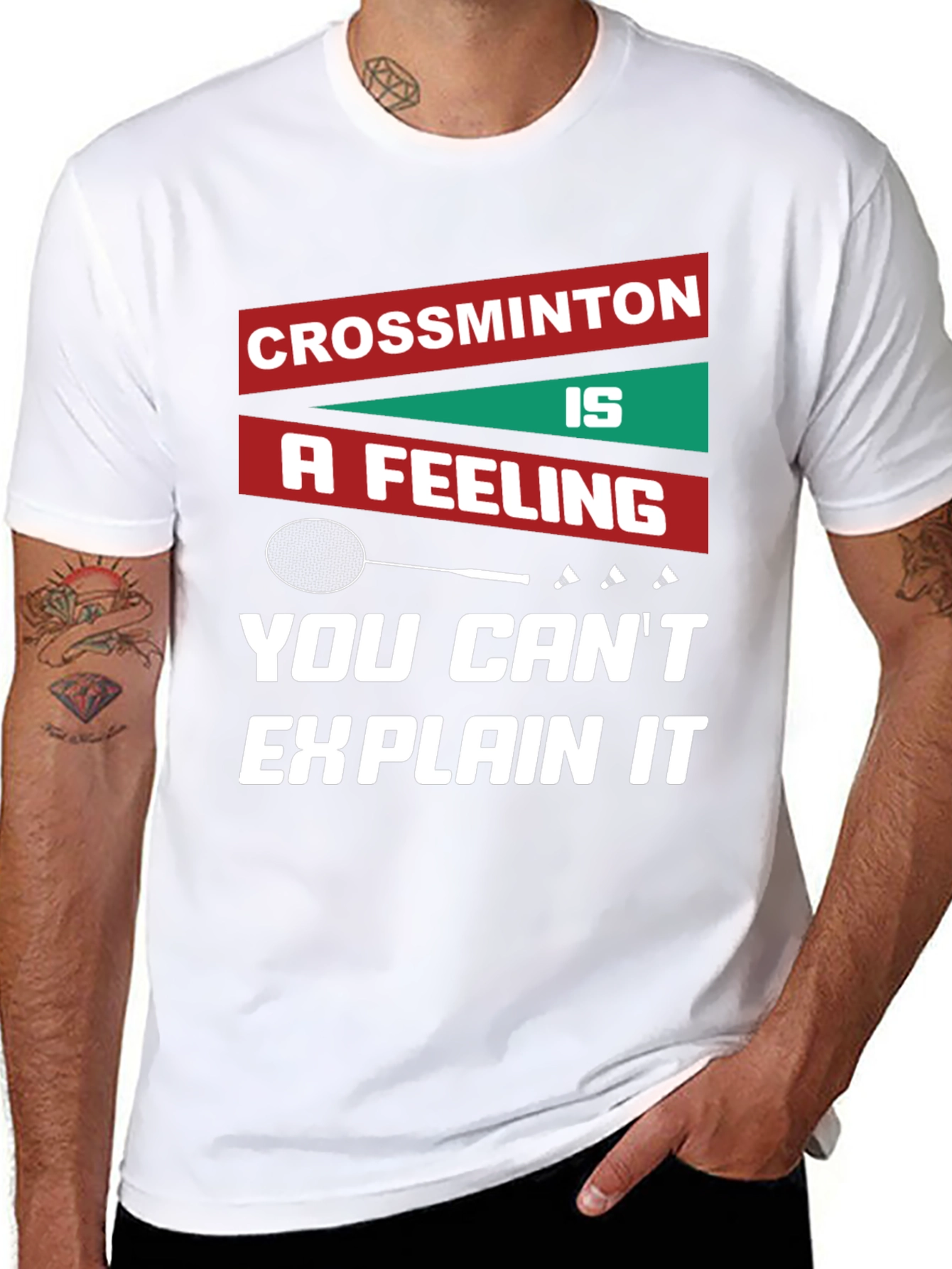 Crossminton: A Feeling You Cant Explain T-Shirt