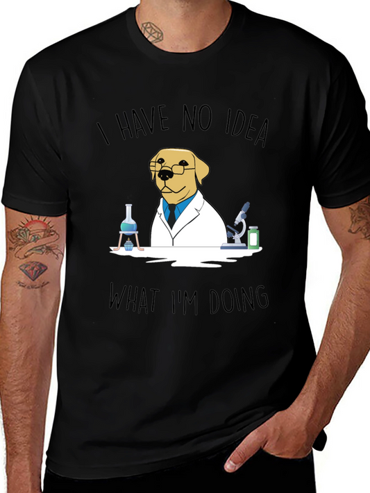 Funny Dog Scientist T-Shirt