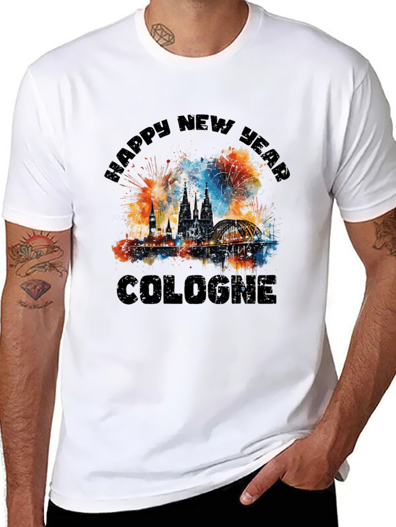 Happy New Year Cologne T-Shirt