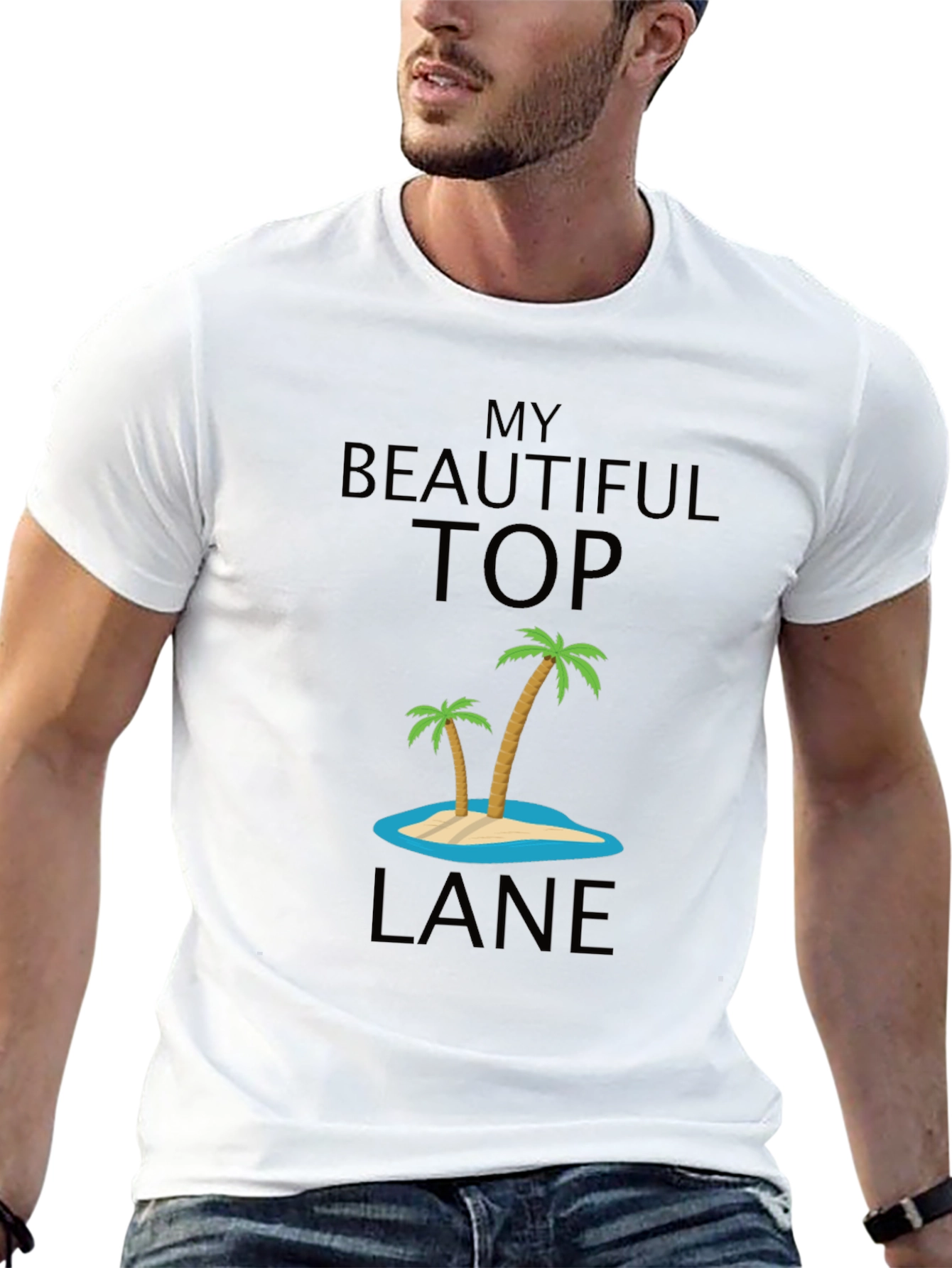 My Beautiful Top Lane Black T-Shirt