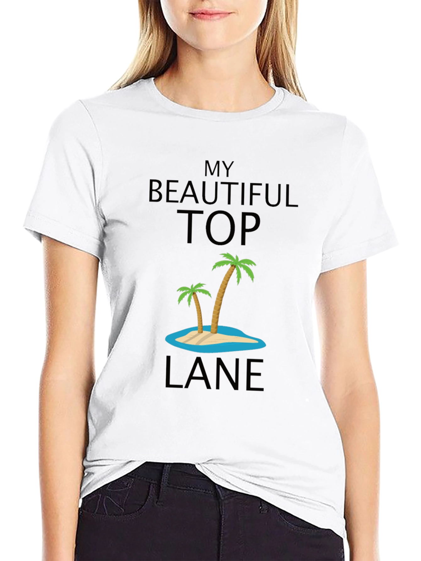 My Beautiful Top Lane Black T-Shirt