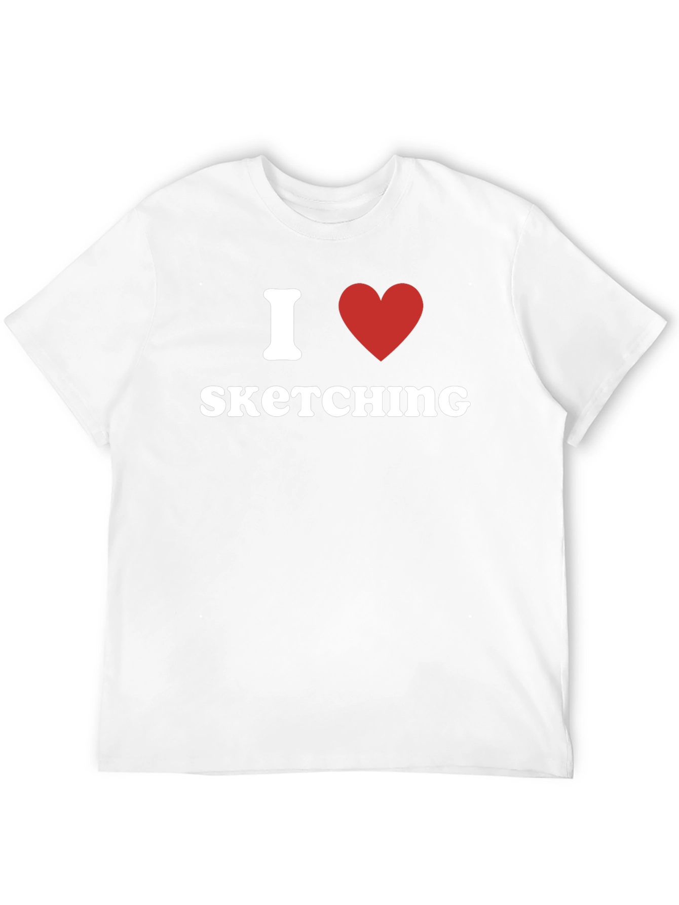 I Heart Sketching T-Shirt - Artist Apparel