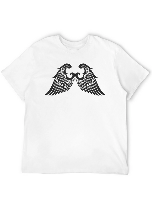 Wing Graphic Tee - Mens Black T-Shirt