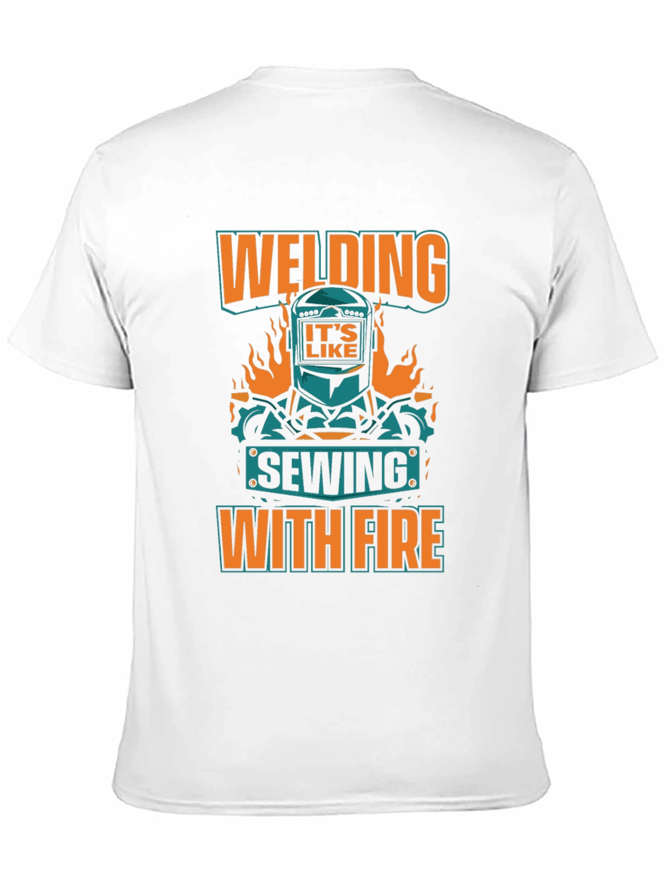 Welding Sewing With Fire T-Shirt