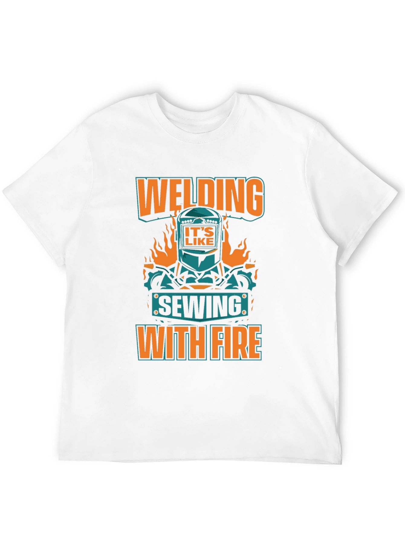 Welding Sewing With Fire T-Shirt