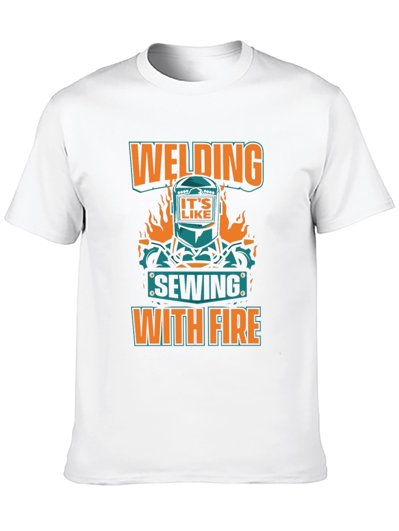 Welding Sewing With Fire T-Shirt