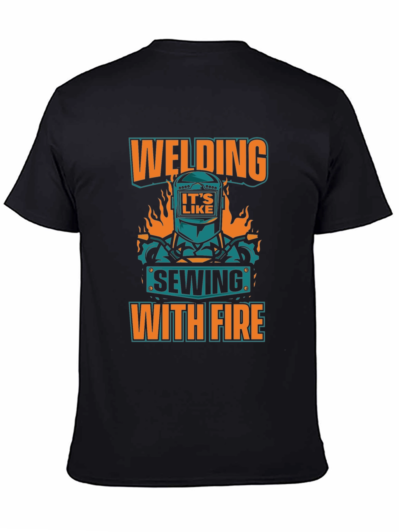 Welding Sewing With Fire T-Shirt
