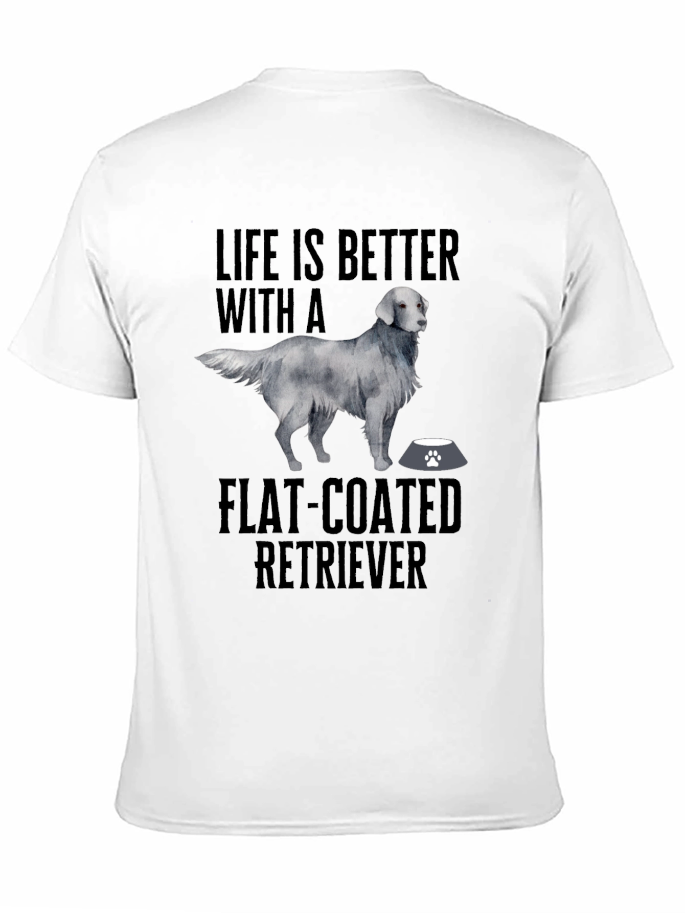 Flat-Coated Retriever Graphic T-Shirt
