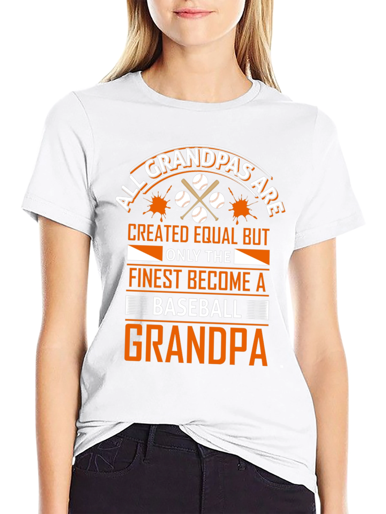 Baseball Grandpa T-Shirt - All Grandpas Created Equal