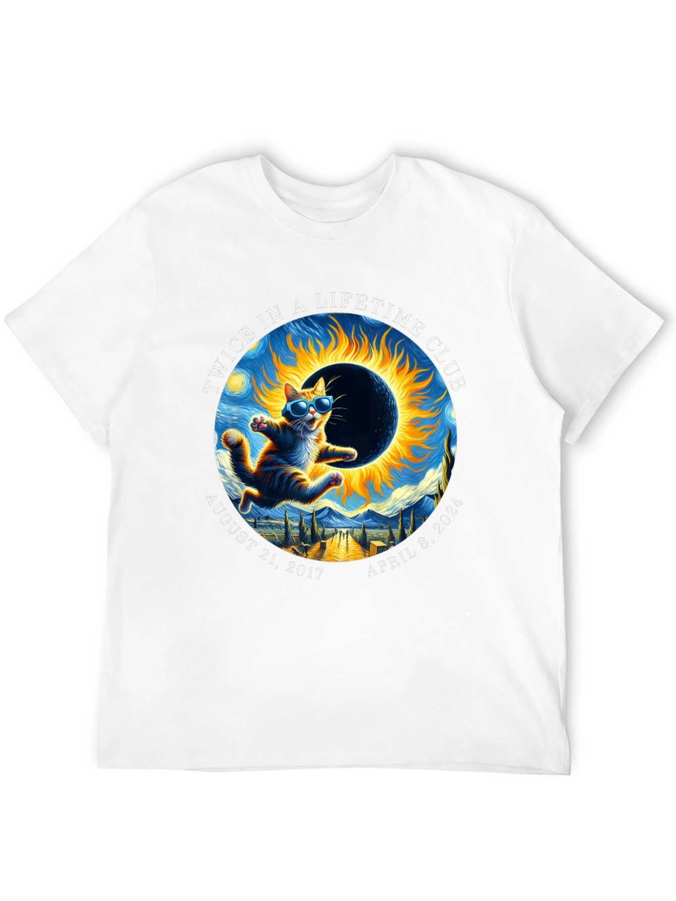 Twice in a Lifetime Club Eclipse Cat T-Shirt