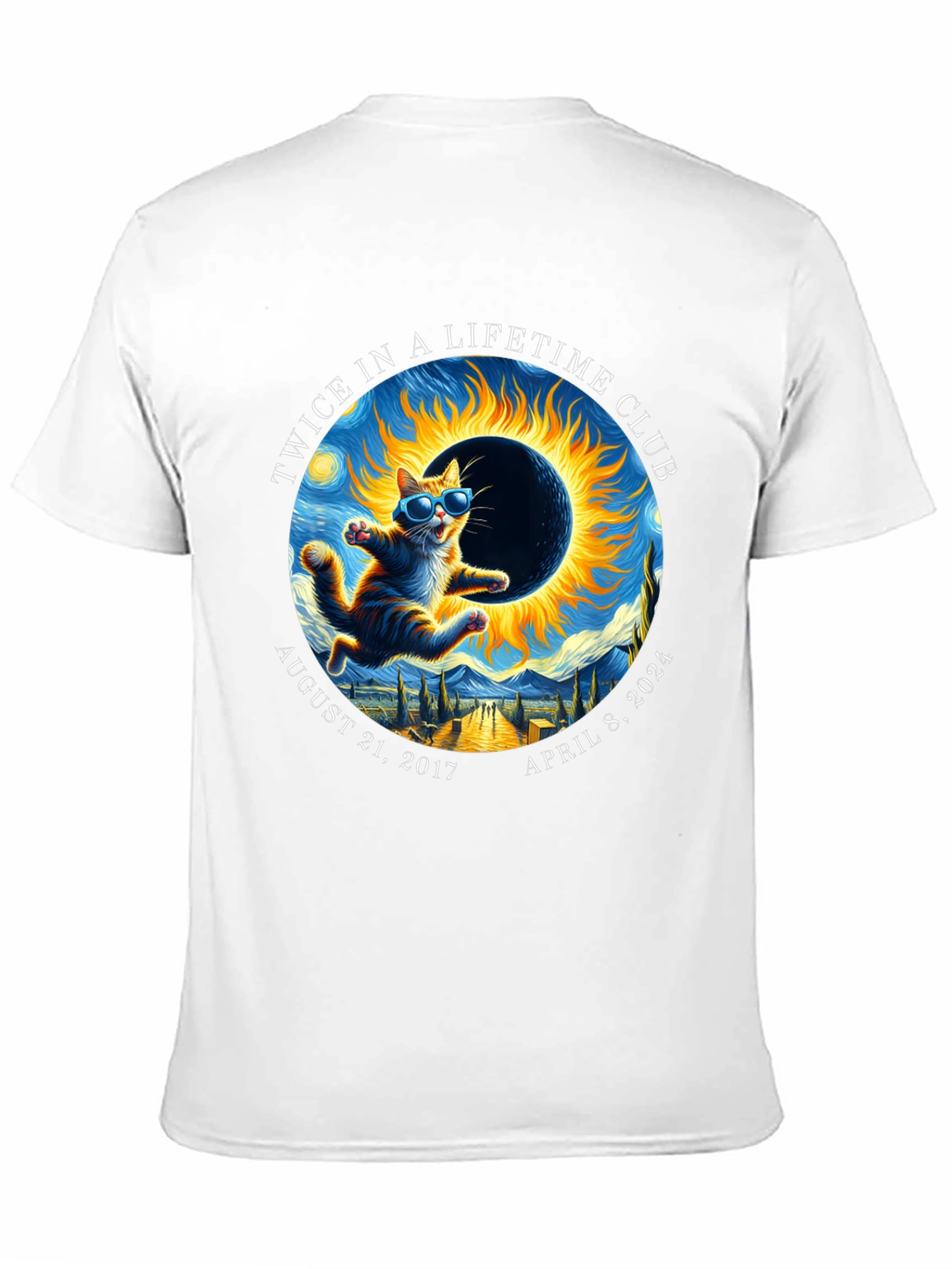 Twice in a Lifetime Club Eclipse Cat T-Shirt