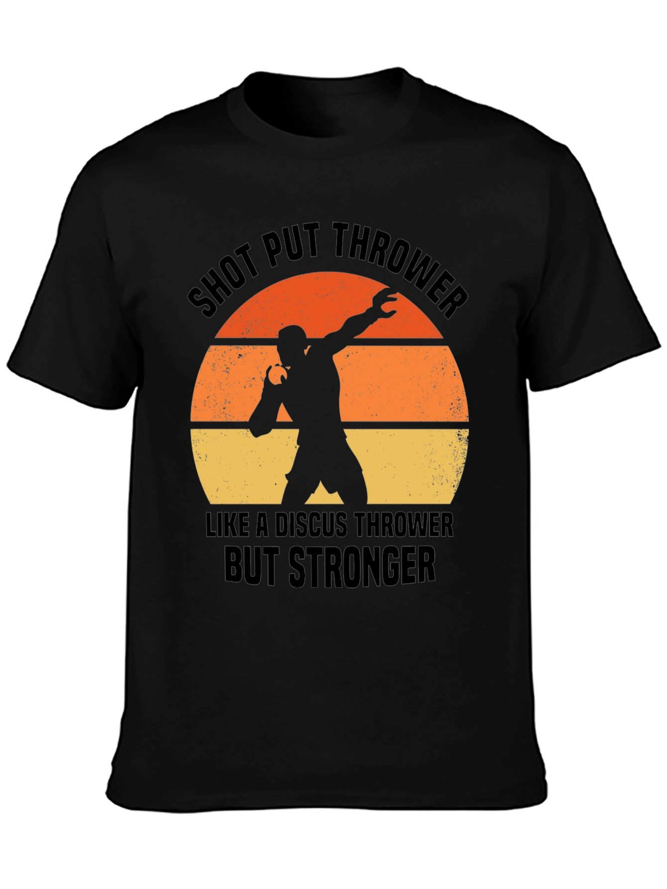 Shot Put Thrower T-Shirt - Stronger Athlete Tee