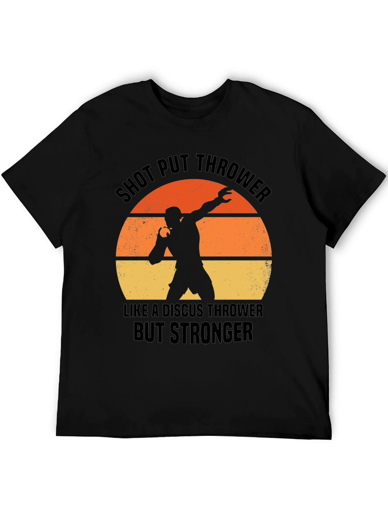 Shot Put Thrower T-Shirt - Stronger Athlete Tee