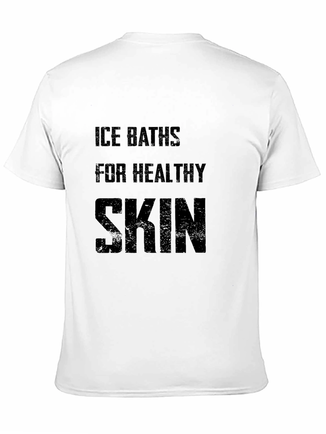 Ice Baths Healthy Skin Graphic T-Shirt