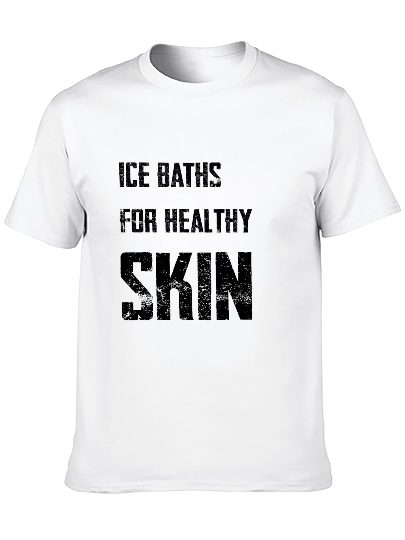 Ice Baths Healthy Skin Graphic T-Shirt
