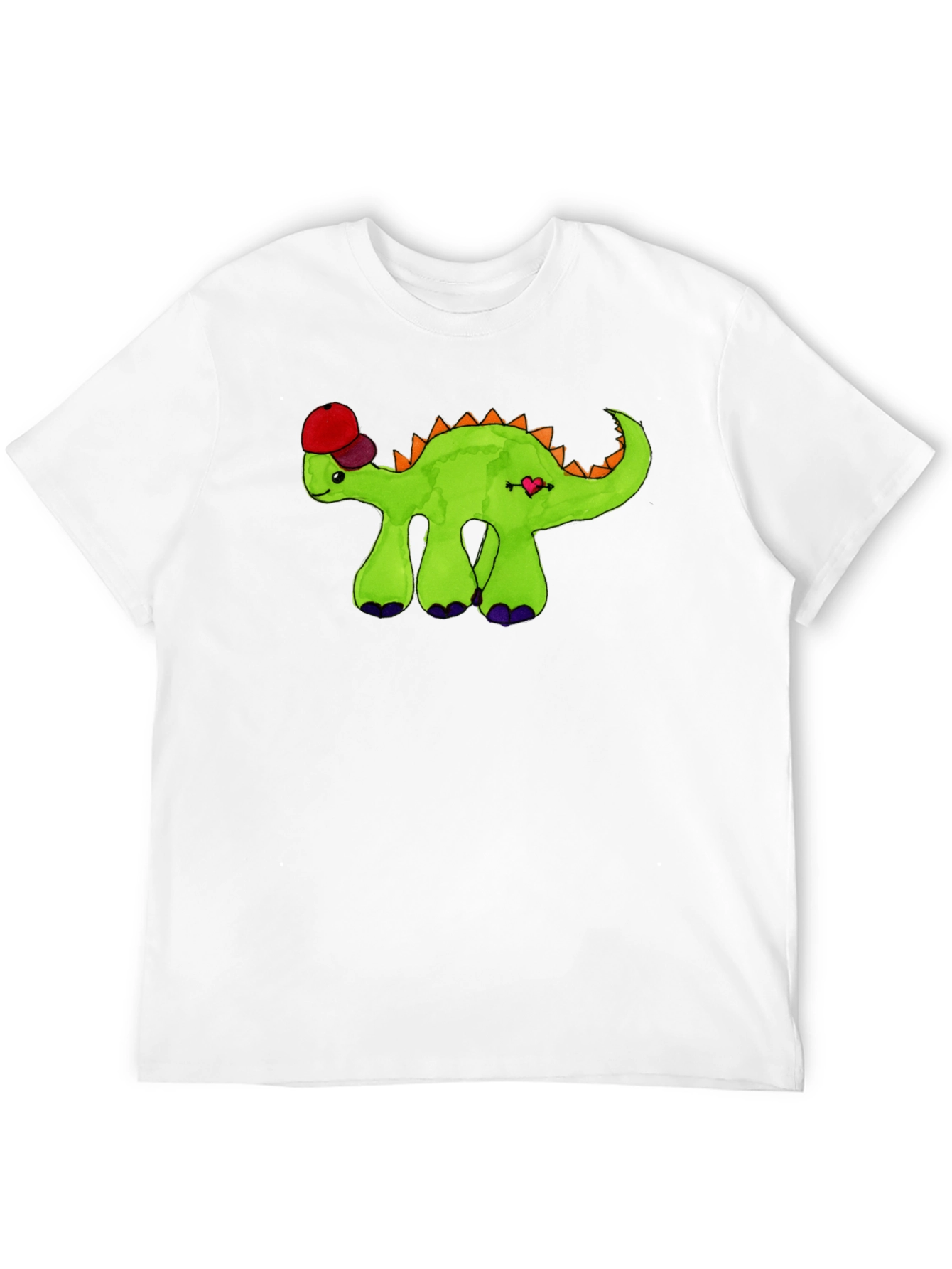 Dino with Hat Graphic Tee