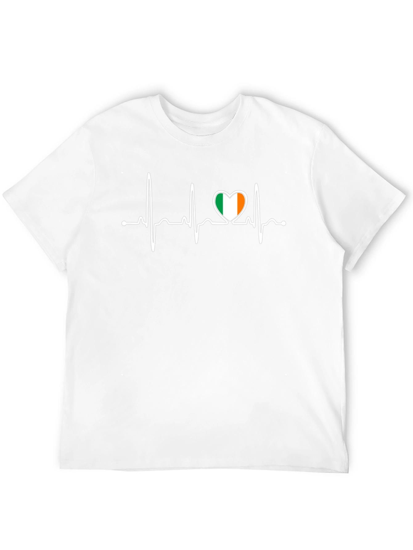 Ireland Heartbeat T-Shirt - Irish Pride